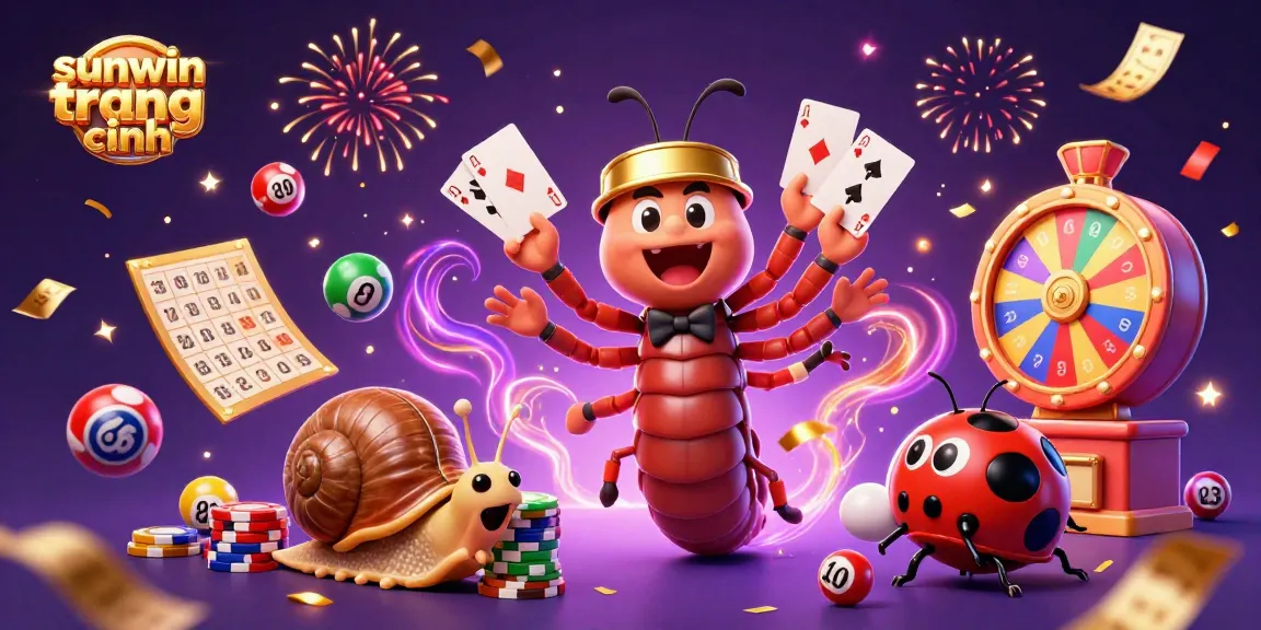 Experience excitement at sunwin trang chính with vibrant casino games and colorful characters.